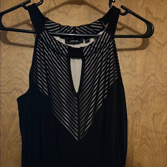 Apt. 9 Black Halter Sheath Maxi Dress - Picture 3 of 7